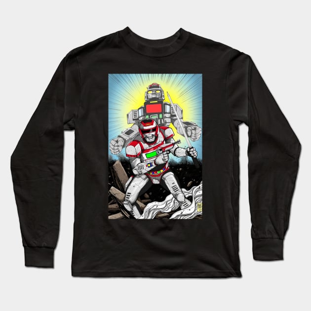 Trooper VR Long Sleeve T-Shirt by EvoComicsInc